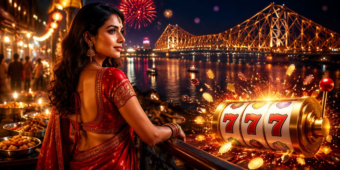 Colorful slot game with vibrant red and gold theme popular in Kolkata